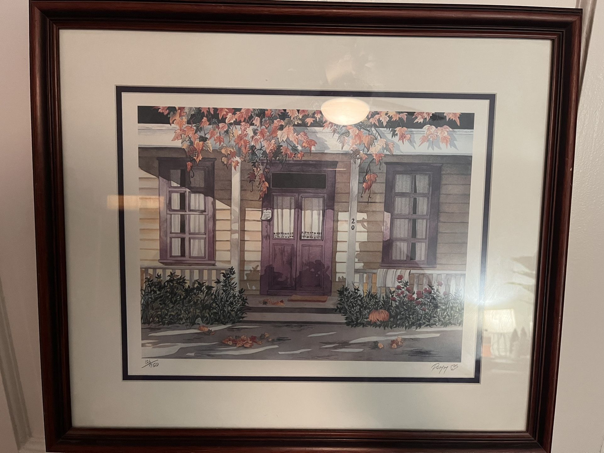 Harvest Sun Limited Art Lithograph Pomm Hepner