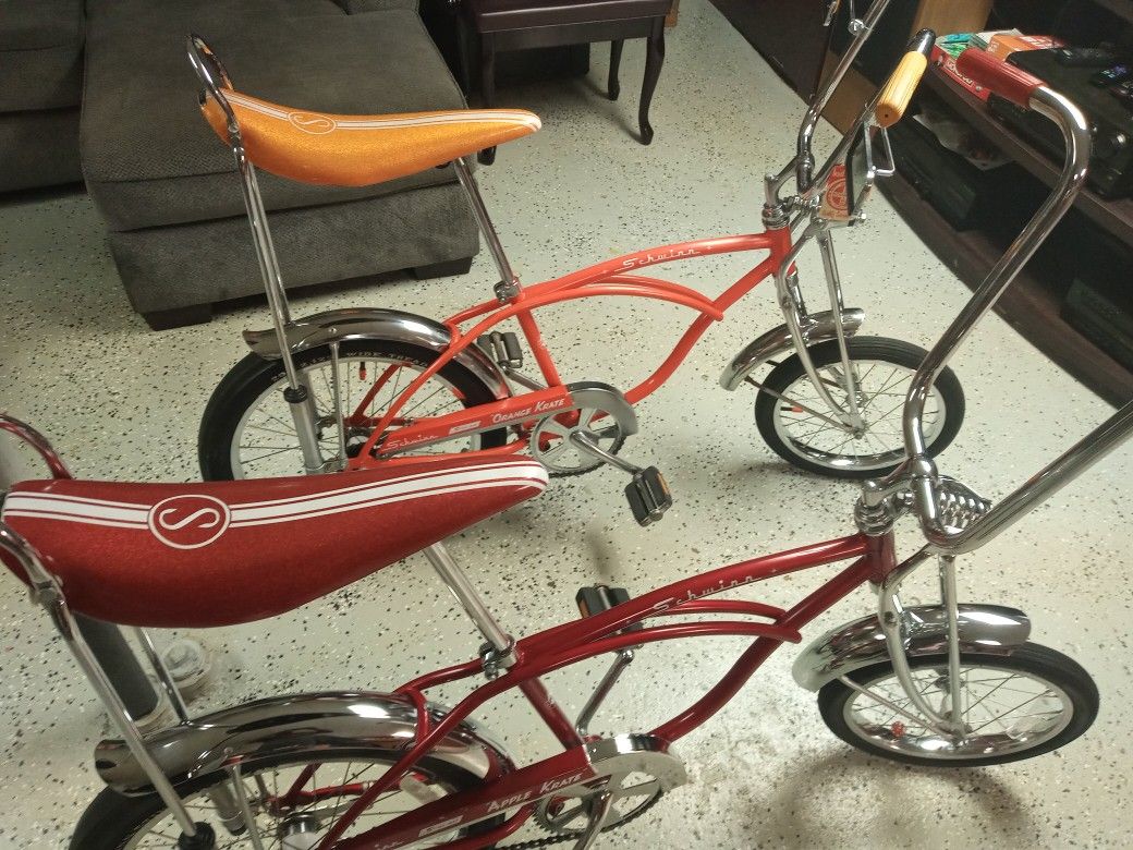 Two Very Nice 1998,99 SCHWINN KRATE REPRODUCTIONS