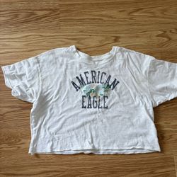 American Eagle Crop Shirt