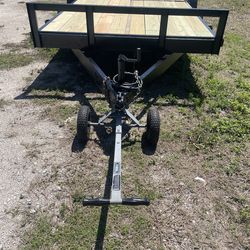 7 x 20 equipment trailer