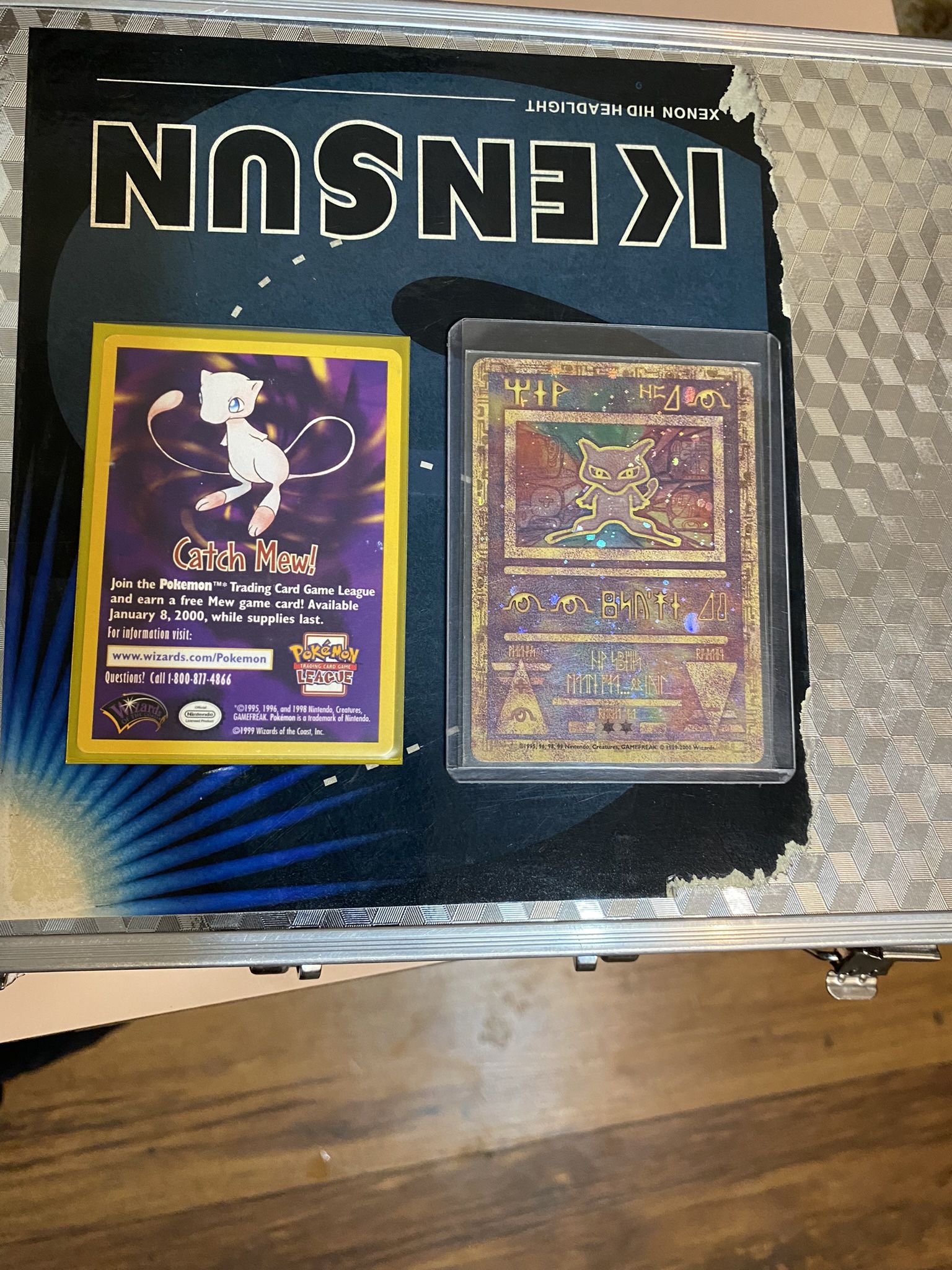 Mew Promo Pokemon The Movie 2000 Card Holo, Pokémon Trading Card Game,