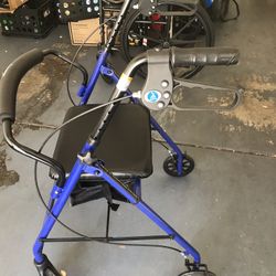 Walker With Seat