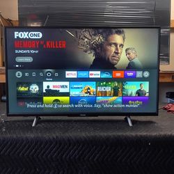 43 Inch Fire Tv 4k Smart Beautiful Tv Comes With Remote Control Shows Great Picture Works Great Guaranteed 
