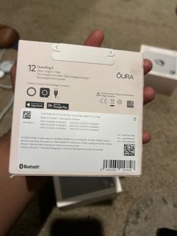 Ōura rings size 12 /silver