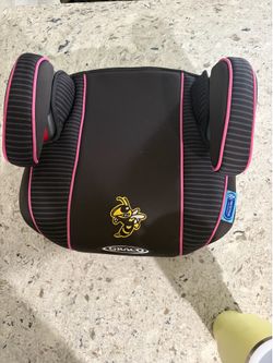 Backless booster seat