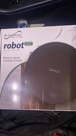 Supersonic Robot vacuum and mop