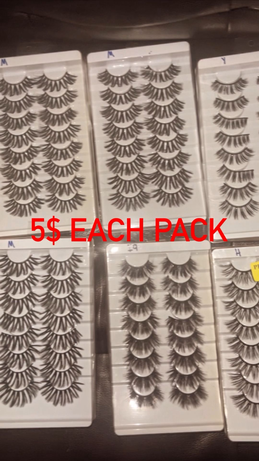 5$ Lashes