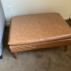 Brown Ottoman 