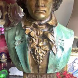 Beethoven Bronze Statue 