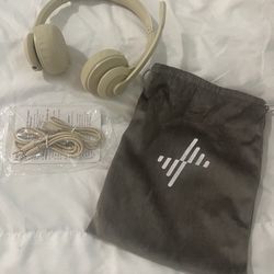 Wireless Headset with AI Noise Cancelling Microphone Bluetooth Headset - Bluetooth V5.2 Headphones with USB Dongle & Mic 