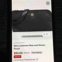 Lululemon Pouch Bag 