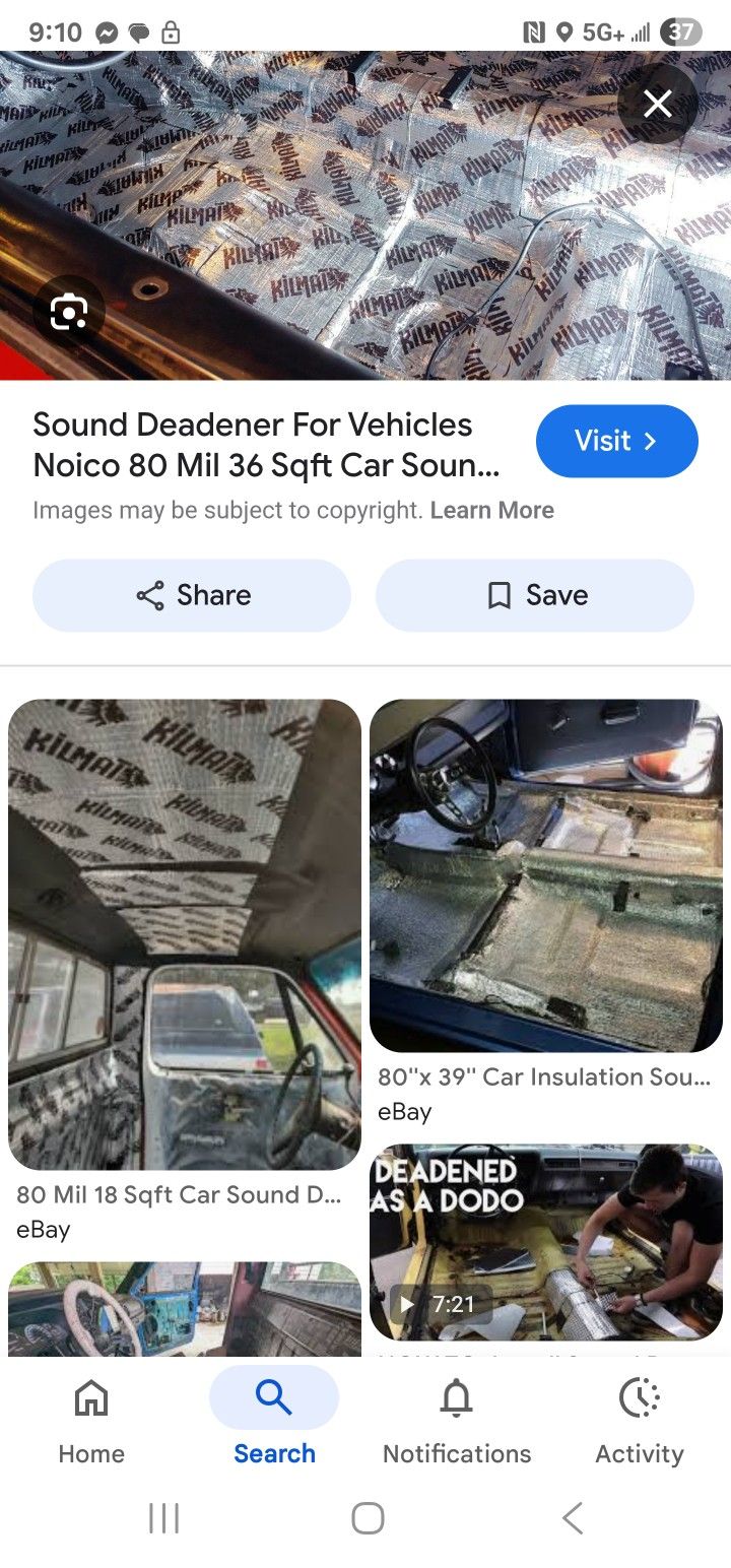 SOUND DEADENING 