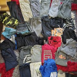 Huge Lot Boys Sz 10/12 Vans Hyrley Dc