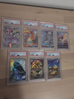 Pokémon PSA 10 graded cards