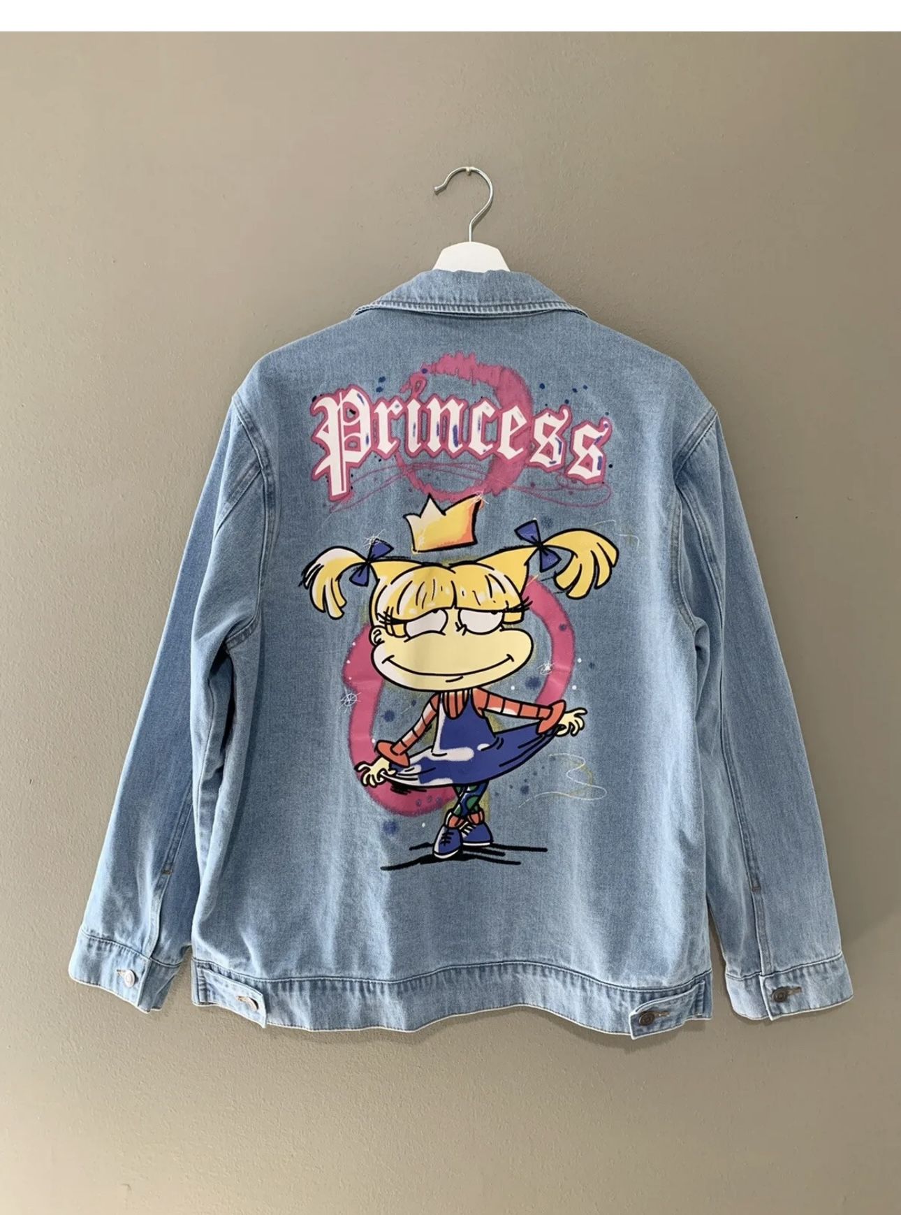 Mini Rugrats Princess Angelica Denim Jacket - Ligh