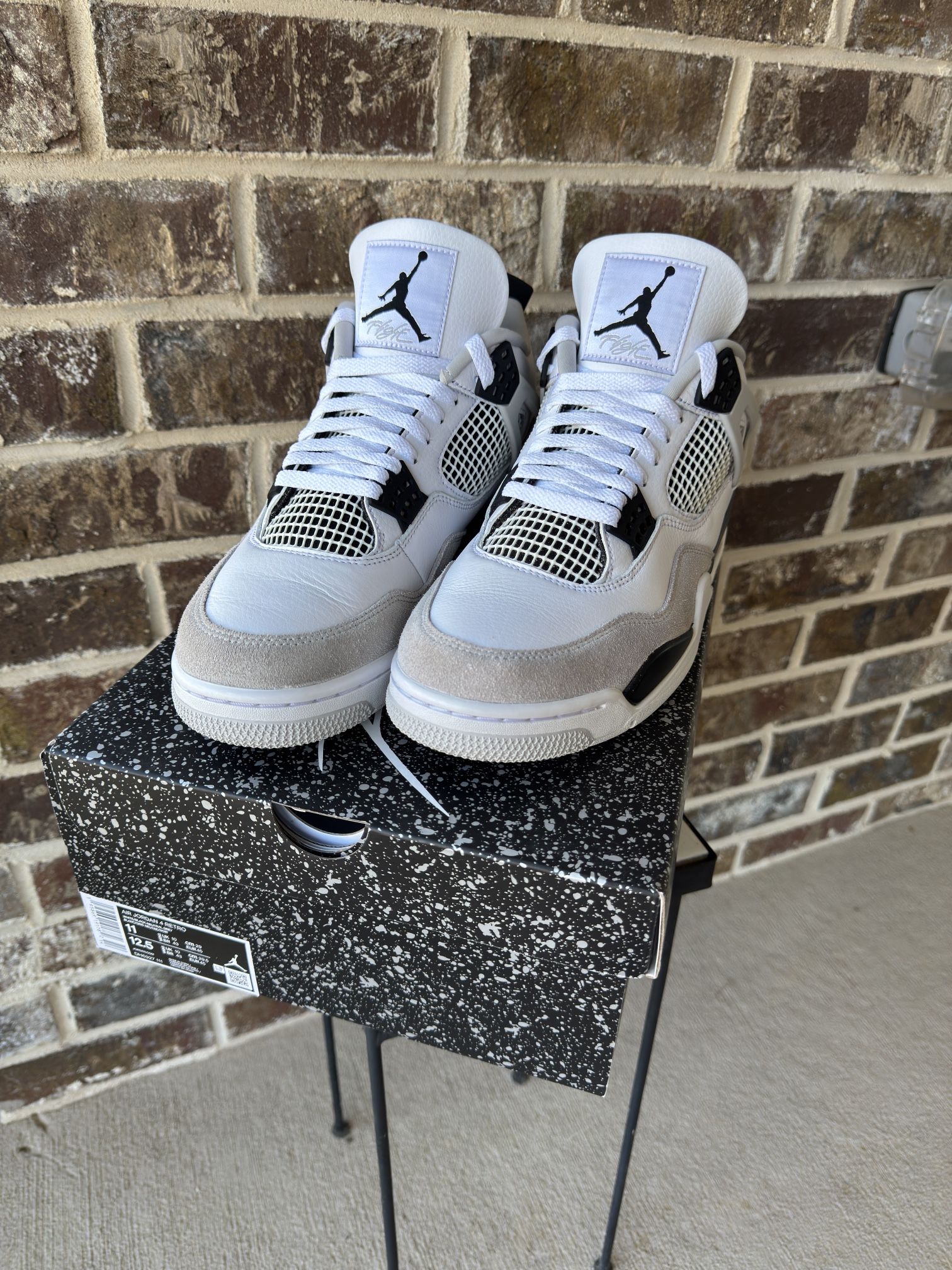 Jordan 4 Military Black