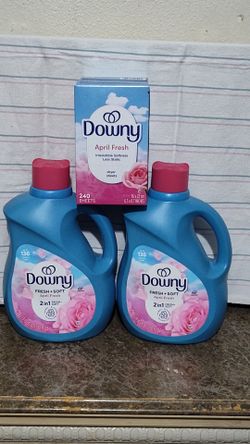 Downy dé 100 onzas & tuallitas para secadora Downy
