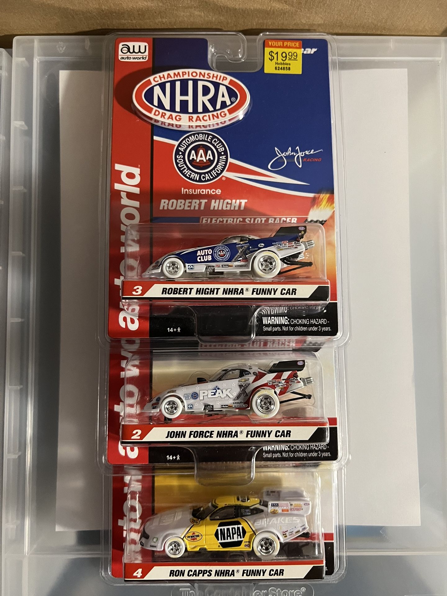 Auto World Slot Cars NHRA Drag Racing *Chase*