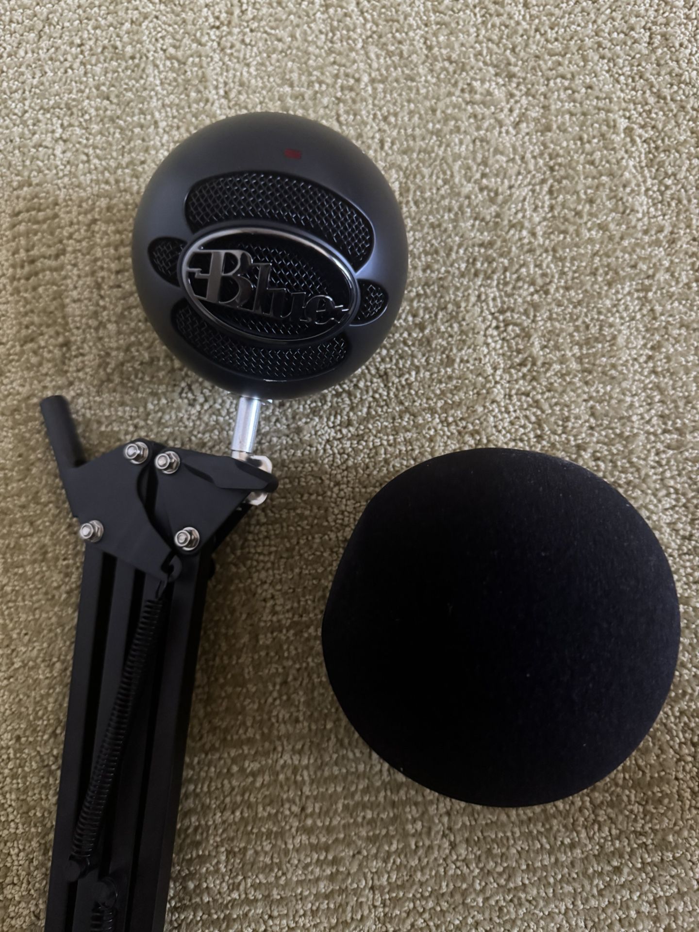 Blue Snowball ice USB Microphone black