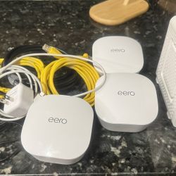 Arris Surfboard SB8200 cable modem and Eero wireless router/network