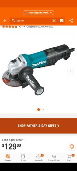 Makita Paddle Switch Angle Grinder