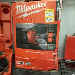 Milwaukee m12 Drain Snake Kit