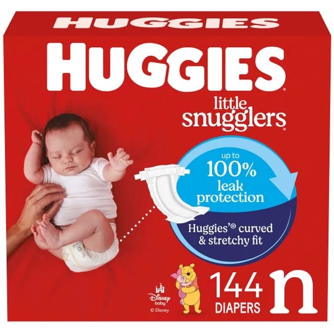 Huggies little snugglers infant baby diapers