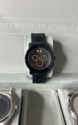 Movado Bold Ceramic Chronograph Wristwatch