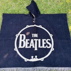 The Beetles Alpaca Poncho, Adult Size