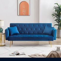 Blue Futon Blue Sofa Blue Couch Sleeper Sofa Futon Couch Futon Dark Gray Futon Dark Gray Couch Brand New