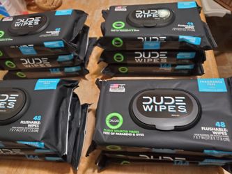 DUDE WIPES CASE OF 4