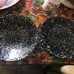 Beautiful Large fruit bowl and large plate combo