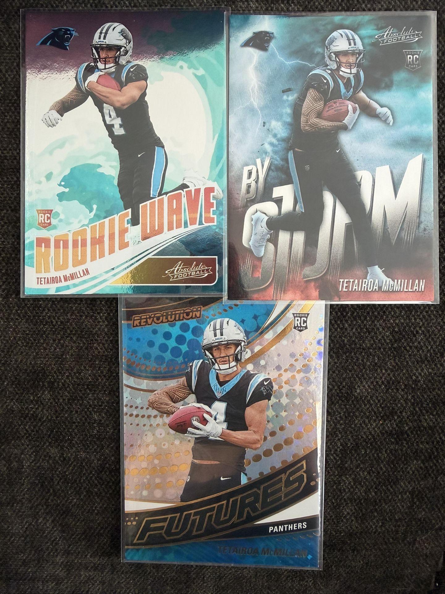 Tetairoa McMillan Rookie Card Lot