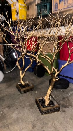 Wooden trees
