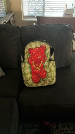 Gummy bear sprayground backpack