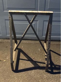 Metal Sawhorse / Boat Motor Outboard Stand