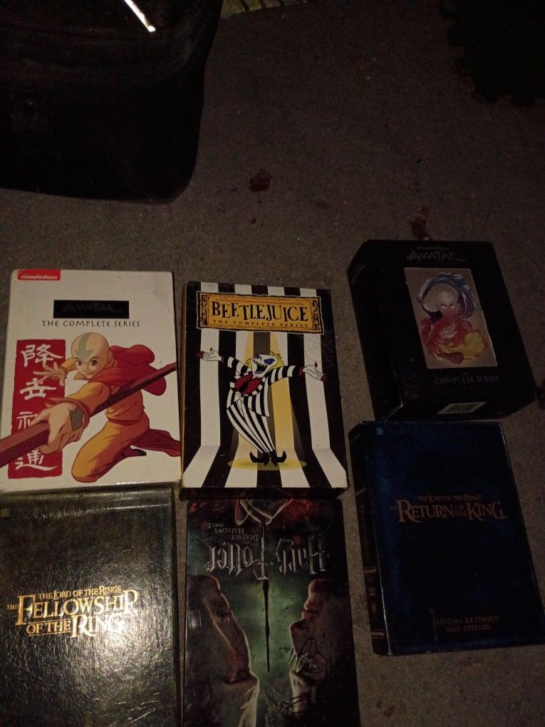 DVD Collection Avatar Series ,Harry Potter, L.O.D