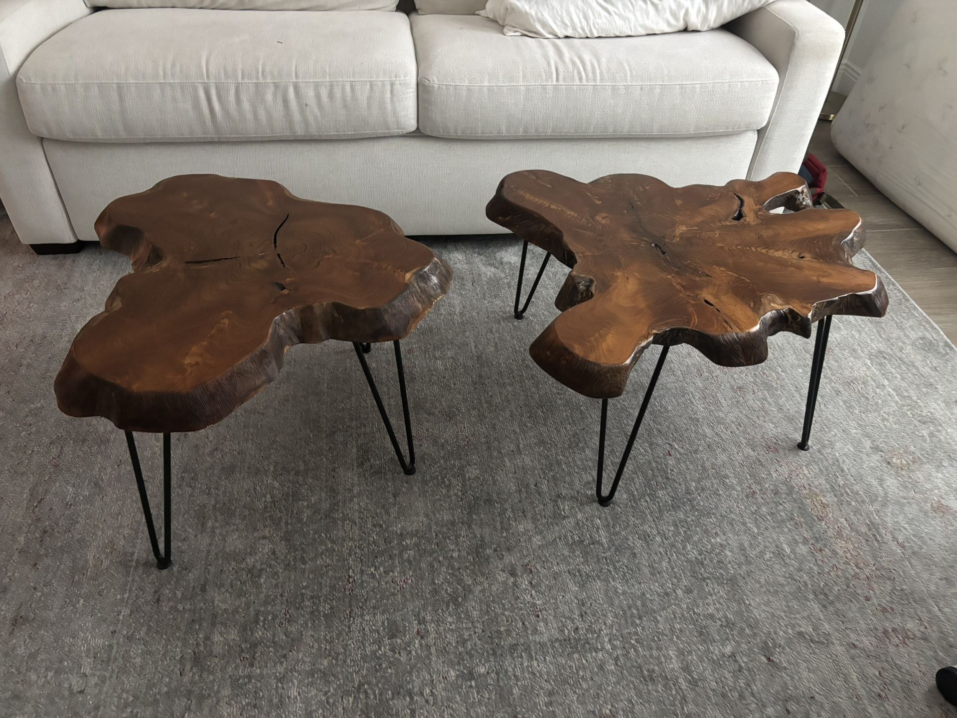Live Edge Wood Coffee Tables