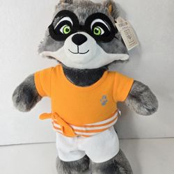 Build A Bear Oliver Raccoon Great Wolf Lodge Exclusive Retired Plush 15"