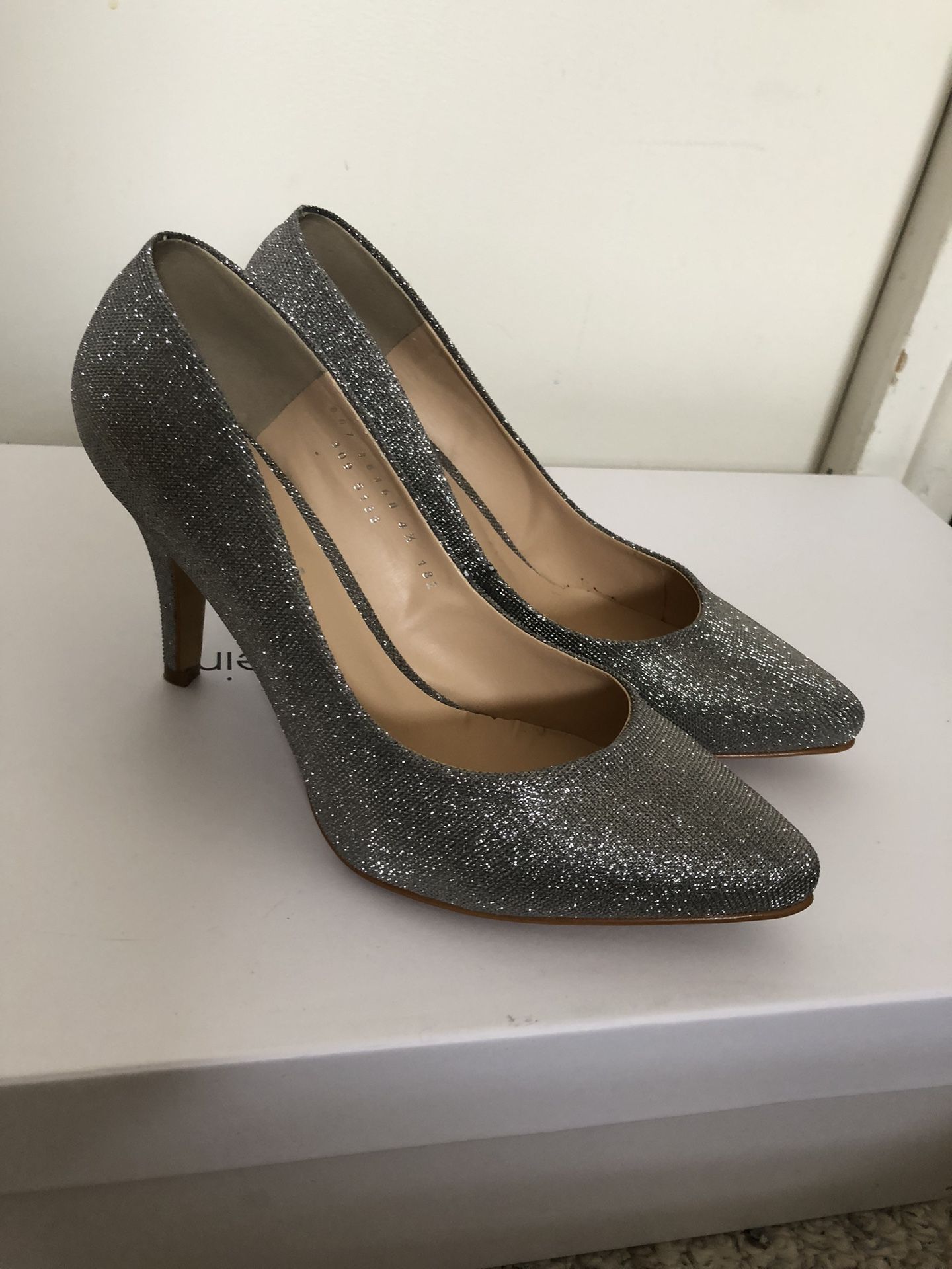 Cinderella Silver Sparkle Heels