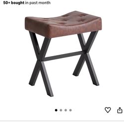 Vanity Stool Color Brown $30