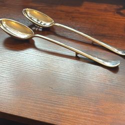 Serving Spoons with Caddy Rest - set of 2