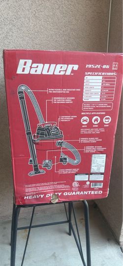 Vacuum Bauer 6 galones $50
