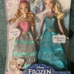 Disney Frozen  Elsa & Anna  dolls NEW 