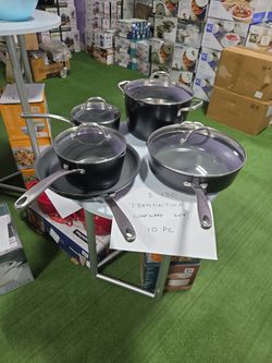 Tramontina 10 Piece Cookware Set