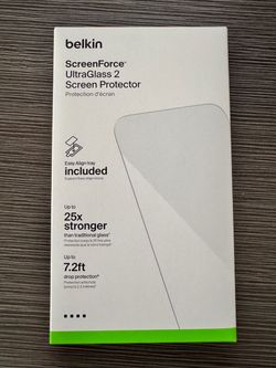Brand New Belkin UltraGlass 2 Screen Protector for iPhone 18 / 17 Pro Max