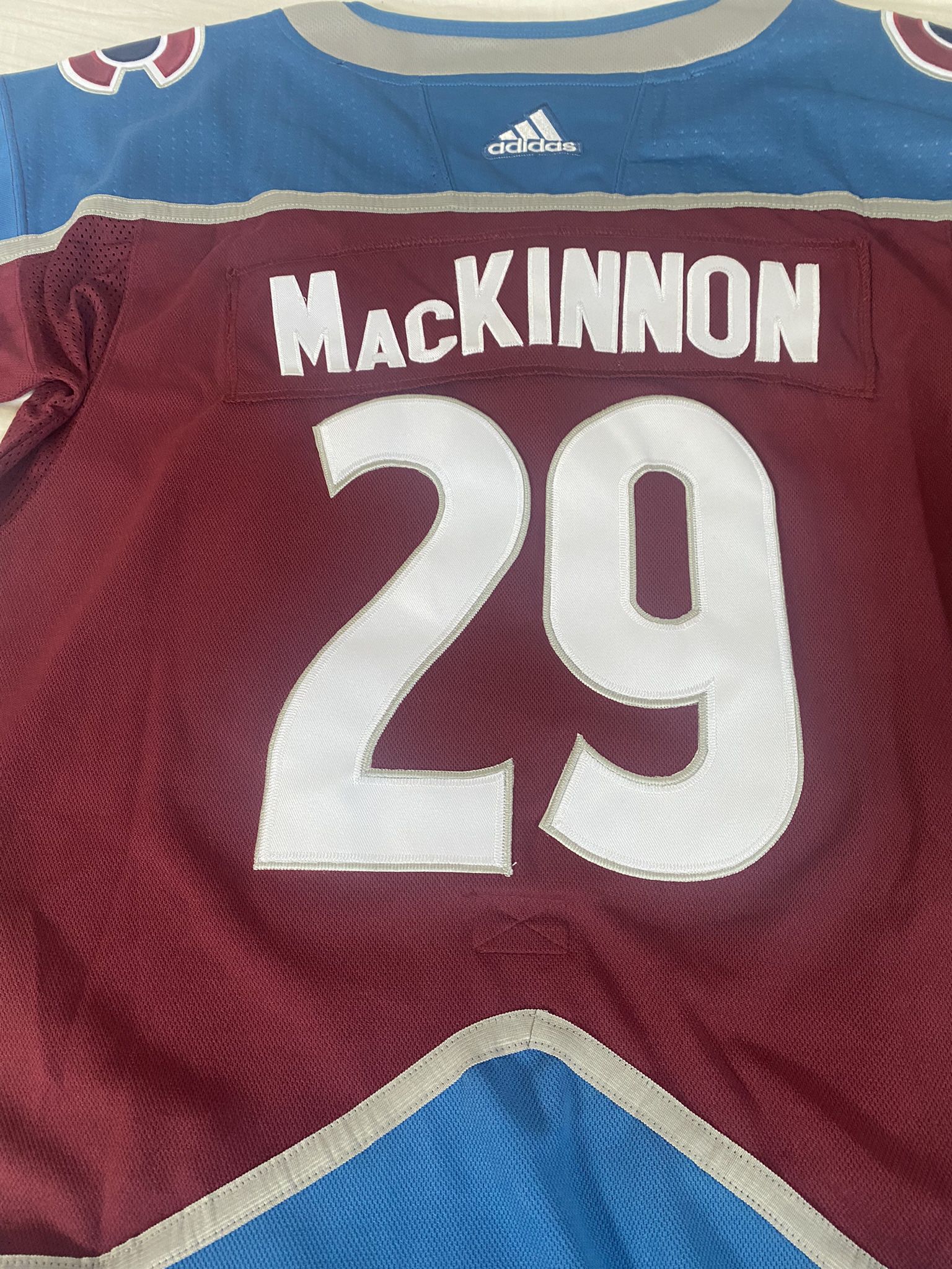 Colorado Avalanche jerseys # 29 MacKinnon  Sizes 52Up To Size 60 