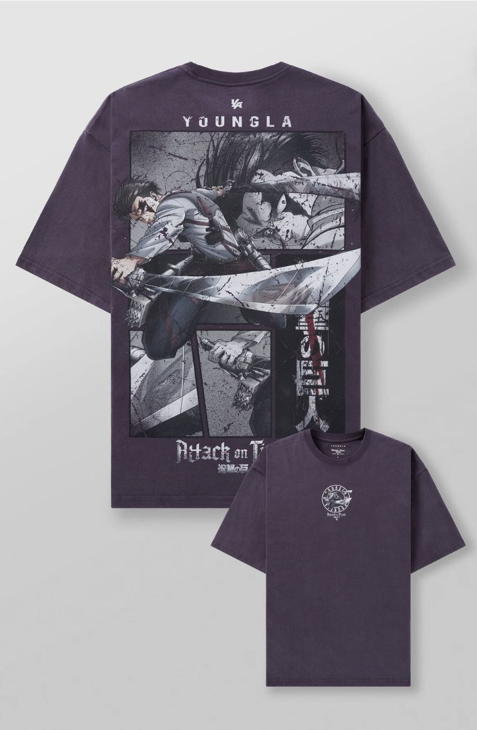 YOUNGLA Attack On Titan Shirt