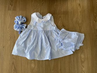 3/6 Month Dress With Headband 