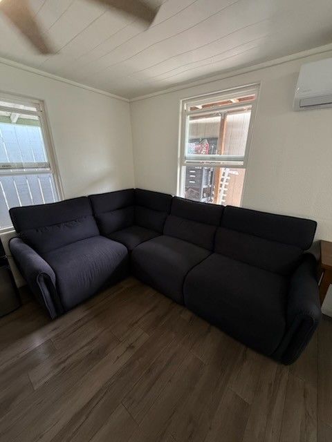 Reclining Sectional Living Room Couch